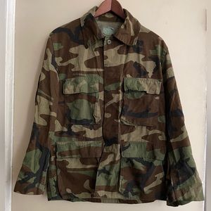 Men’s S military authentic camo jacket